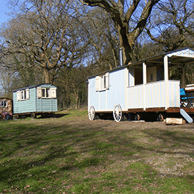 Waydown Shepherds Huts Brighton Sussex Downs